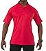 5.11 Tactical Men's Performance Short Sleeve Polo Shirt, Style 71049, Range Red, Large