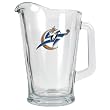 Washington Wizards 60oz Glass Pitcher - Primary Logo NBA Basketball