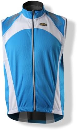 SPAKCT Cycling Fleece Thermal Vest Winter Wind Vest Sleeveless-New Power 2 Blue