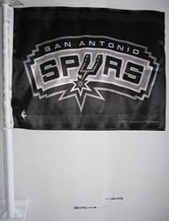 San Antonio Spurs - NBA Car Flag