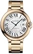 NEW CARTIER BALLON BLEU MENS GOLD WATCH W69006Z2