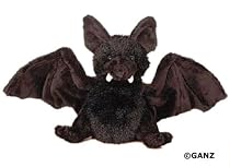 Webkinz Plush Stuffed Animal Black Bat
