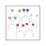 Rhode Island Novelty Assorted Sparkle Head Boppers, 12-Piece