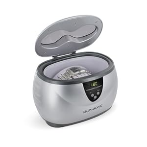 Magnasonic MGUC500 Professional Ultrasonic Jewelry & Eyeglass Cleaner With Digital Timer