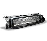 04-05 Subaru Impreza Wrx Sti Zero Style ABS Black Front Grille