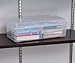 Modular Clear Book Box Storage [Set of 5]