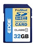 EDGE ProShot - Flash memory card - 32 GB - Class 10 - SDHC