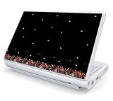 Butterfly Night Design Skin Cover Decal Sticker for Toshiba Mini NB205 10.1 inch Netbook Laptop Computer