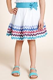 Pure Cotton Ric Rac Skirt