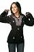 Black long sleeves Embroidered Kurti/Tunic