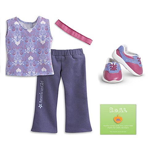 American Girl My AG Feeling Great Outfit for Dolls + Charm