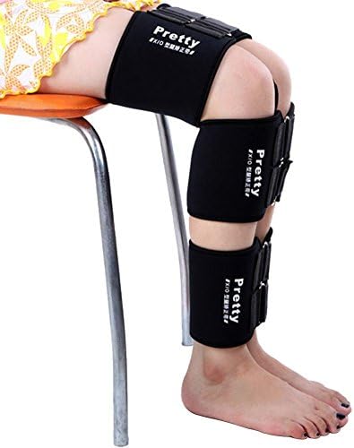 LETSBAY Leg Correction Belt Adjustable Authentic Bandages to Correct O- type Legs X-type Legs 3 Kits Velcro Leg Band Strap Available O Form X Legs Form Correction Ban (Small)