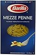 Barilla Pasta, Mezze Penne, 16 Ounce (Pack of 4)