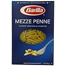 Barilla Pasta, Mezze Penne, 16 Ounce (Pack of 4)