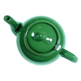 Dexam London Pottery 6 Cup Filter Teapot Green