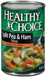 Healthy Choice Split Pea & Ham Soup, 15 oz Cans, 12 ct (Quantity of 1)