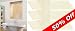 Kitchen & Housewares : Classic Cream Wooden Venetian Blind with Matching Tape - 75cm Width 120cm Drop - 50mm Slat Width