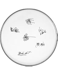 The Grateful Dead Autographed Signed Clear Drumhead Jerry Garcia Bob Weir+, Autographed Signed Facsimile ***FREE SHIPPING***