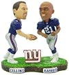 New York Giants Collins & Barber Forever Collectibles Bobble Mates - Football Sports Merchandise
