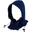 Men's Winter Ski Hoodie Pullover Mask Headscarf Neckwarmer Scarf Hood Hat Blue