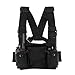 2 Way Radios Harness Chest Case with Front Pouches and Zipper Bag for Universal Walkie Talkies Accessories