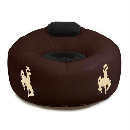 Wyoming Cowboys Vinyl Inflatable Chair