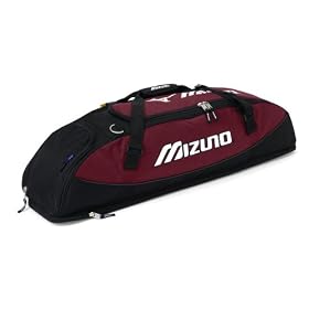 <b>Mizuno Premier Bat Bag G2 (Cardinal/Black)</b>
