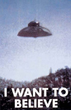 Empire 12548 Aliens I Want to Believe, Film Kino Movie Poster ca. 91,5 x 61 cm