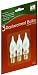 Noma/Inliten-Import Hw 3Pk C7clr Flame Bulb 1078-88 Christmas Bulbs Replacement-Candles