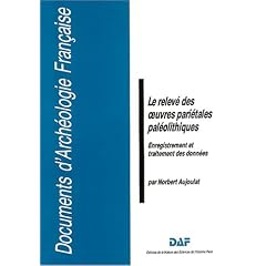 Le relev� des oeuvres pari�tales pal�olithiques: Enregistrement et traitement des donn�es
