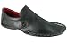 Red Tape Driver Leather Black Mens Shoes Loafers