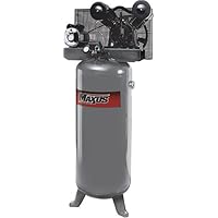 Maxus EX8402 21 Amps 5 HP 60-Gallon Cast Iron Oiled Vertical Compressor