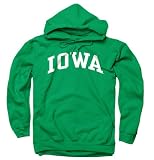 Iowa Hawkeyes Green Arch Hooded Sweatshirt