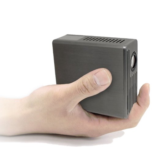 Very best Purchase AAXA M1 Ultimate X Pico / Micro Projector, LED, 75 Lumens, Media Player, Aluminum Case, Speaker, 2GB SD Card