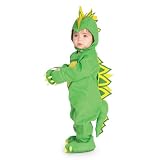 Rubies EZ-On Romper Costume, Dragon / Dinosaur, Newborn