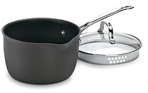 Cuisinart Chef's Classic Nonstick Hard-Anodized 3-Quart Pour Saucepan with Cover