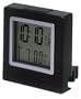 Atomix 5815 - Black Atomic Travel Alarm Clock