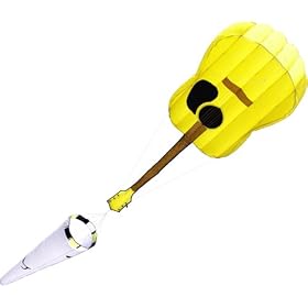 Air Guitar Kite by 