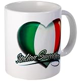 Mug (Coffee Drink Cup) Italian Sweetheart Italy Flag