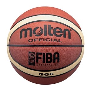 Molten GG6 Basketball (Orange/Yellow, Intermediate/Size 6) On Sale