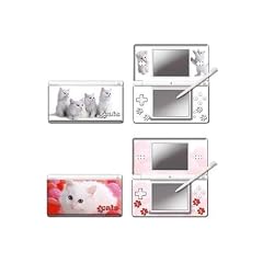 Nintendo DS Lite - Modding Skin Pack 4 [White Cats & Play Cat]