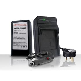 Battery Charger for Panasonic CGA-S005E CGA-S005 DMW-BCC12 Lumix DMC-FX, DMC-LX1, DMC-LX2, DMC-LX3, DMC-LX9, DMC-FX01, DMC-FX3, DMC-FX07, DMC-FX8, DMC-FX9, DMC-FX10, DMC-FX12, DMC-FX50, DMC-FX100, DMC-FX150, DMC-FX180 etc