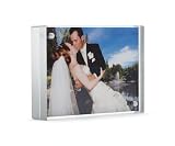 The original acrylic MAGNET FRAME with Metallic-Silver edge by Canetti - 5x7
