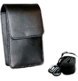 Black Hard PU Leather case for PANASONIC LUMIX DMC-TZ70 TZ60 TZ57 TZ55 TZ40 TZ35 TZ30 TZ25 TZ20 TZ18 TZ10 TZ8 TZ7 TZ6,SZ8 SZ3 SZ5 digital Cameras