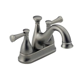 Delta 2540PT-240PT Lockwood Double-Handle Centerset Lavatory Faucet with Metal Pop-Up,... by Delta Faucet
