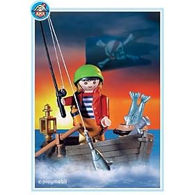 Pirate and Row Boat #3937 by Playmobil by Playmobil