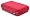 LaCie Cozy  Transporttasche  8,9 cm (3,5 Zoll)  Design by Sam Hecht  Rot