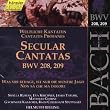 Edition Bachakademie Vol. 65 (Weltliche Kantaten BWV 208-209)