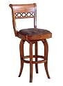 Berkline Family Dining Rustic Oak 30-Inch Tristan Swivel Barstool