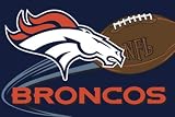 Denver Broncos 20x30 Acrylic Tufted Rug